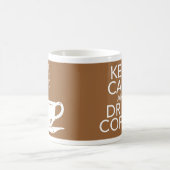 Behalten Sie ruhige und Kaffeetasse (Mittel)