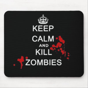behalten Sie ruhige und Mousepad