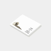 Behalten Sie ruhige und Post-it Klebezettel (angewinkelt)