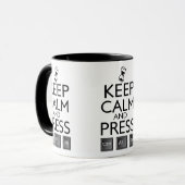 Behalten Sie ruhige und Presse-Kontrolle Alt und Tasse (Vorderseite Links)
