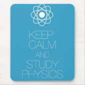 Behalten Sie ruhige und Studien-Physik Mousepad (Vorne)