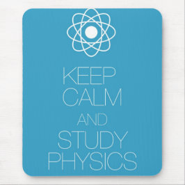 Behalten Sie ruhige und Studien-Physik Mousepad
