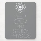 Behalten Sie ruhige und Studien-Physik Mousepad (Vorne)