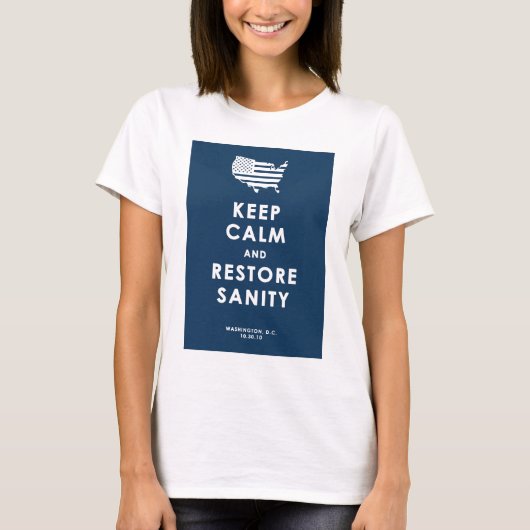 BEHALTEN SIE RUHIGE UND T-Shirt (Vorderseite)