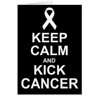 Behalten Sie ruhige und Tritt-Krebskarte