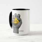 Behalten Sie Ruhigen-Don't Druck Tasse (Vorderseite Links)