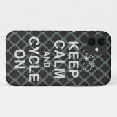 Behalten Sie ruhigen Fahrrad iPhone 5 Fall Case-Mate iPhone Hülle (Rückseite (Horizontal))