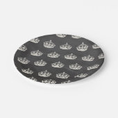 Behalten Sie ruhigen Pappteller (Schrägansicht)