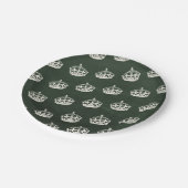 Behalten Sie ruhigen Pappteller (Schrägansicht)