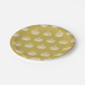 Behalten Sie ruhigen Pappteller (Schrägansicht)