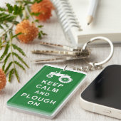 BEHALTEN SIE RUHIGEN PFLUG AUF SCHLÜSSELANHÄNGER (Vorderseite rechts)