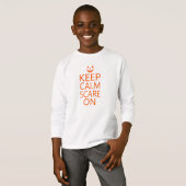 Behalten Sie ruhigen Schrecken auf T-Shirt (Vorne ganz)