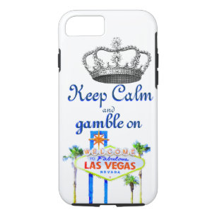 Behalten Sie ruhigen Spieler Las Vegas Case-Mate iPhone Hülle