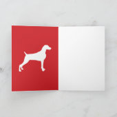 BEHALTEN SIE RUHIGEN WEIMARANER NOTECARDS FREIEN KARTE (Innenseite)