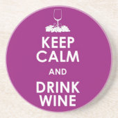 Behalten Sie ruhiger und Getränkeuntersetzer (Vorne)