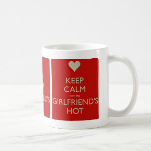 Behalten Sie ruhiges Coz meine Freundinnen heiß Kaffeetasse