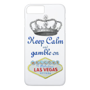 Behalten Sie ruhiges Glücksspiel auf Las Vegas Case-Mate iPhone Hülle