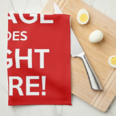 Behalten Sie ruhiges Küchen-Tuch Handtuch (Viertel Falte)