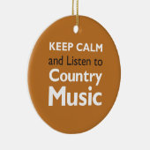 Behalten Sie ruhiges Land Keramikornament (Rechts)