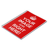 Behalten Sie ruhiges Notizbuch Notizblock (Linke Seite)