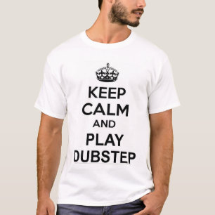 Behalten Sie ruhiges Spiel Dubstep Shirt