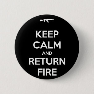 Behalten Sie ruhiges und Rückholfeuer Button