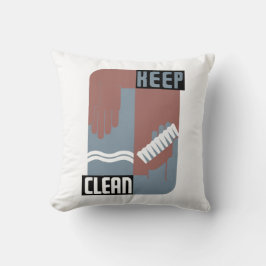 Behalten Sie sauber Kissen