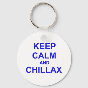 Behalten Sie schwarzes graues Blau der Ruhe und Schlüsselanhänger