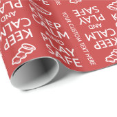 Behalten Sie sicheres kundenspezifisches Geschenkpapier (Rolleneckpunkt)