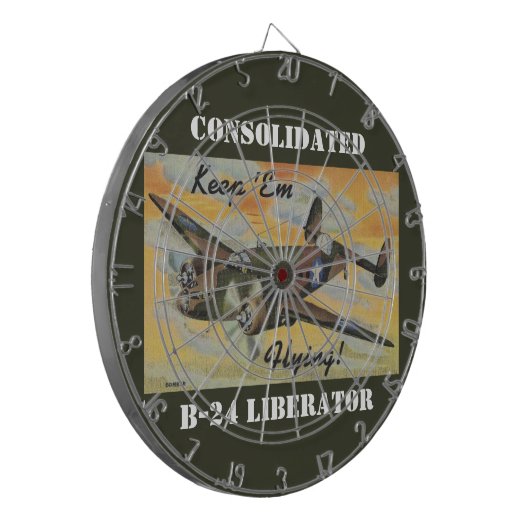 Behalten Sie sie Fliegen! Dartscheibe (Vorderseite Links)