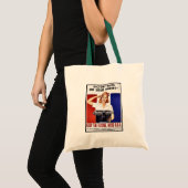 Behalten Sie sie Fliegen, Fräulein USA Tragetasche (Vorderseite (Produkt))