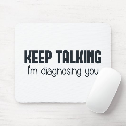Behalten Sie sprechend mich bestimmen Sie Mousepad (Mit Mouse)