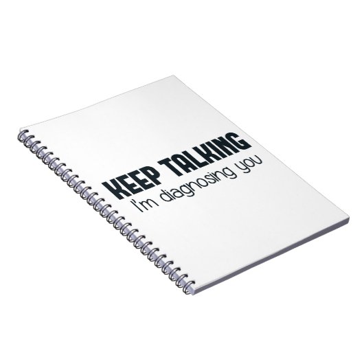 Behalten Sie sprechend mich bestimmen Sie Notizblock (Rechte Seite)