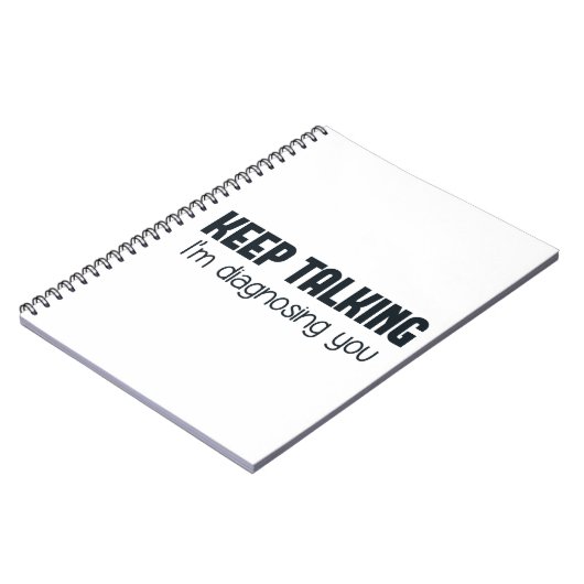 Behalten Sie sprechend mich bestimmen Sie Notizblock (Linke Seite)