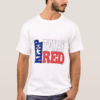 Behalten Sie Texas rot T-Shirt