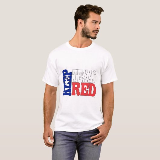 Behalten Sie Texas rot T-Shirt (Vorne ganz)