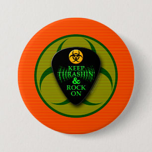 Behalten Sie Thrashin und Felsen an! Button