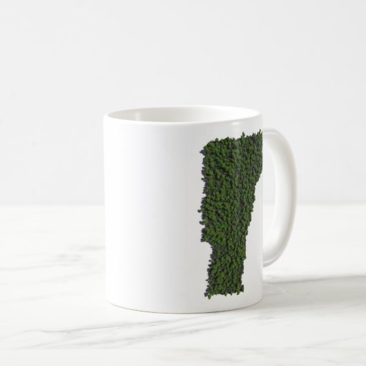 Behalten Sie Vermont-Grün Kaffeetasse (VorderseiteRechts)