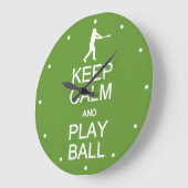 Behalten Sie Wanduhr des Ruhe-u. Spiel-Balls (Winkel)