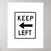 BEHALTEN SIGN POSTER (Vorne)