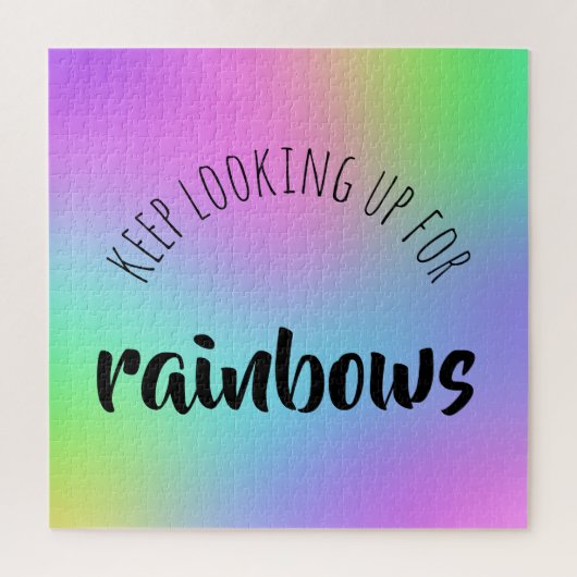 Behalten Suche nach Rainbows Jigsaw Puzzle (Vertikal)