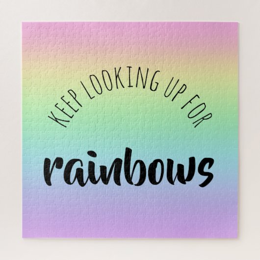 Behalten Suche nach Rainbows Jigsaw Puzzle (Vertikal)