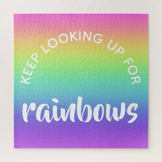 Behalten Suche nach Rainbows Jigsaw Puzzle (Vertikal)