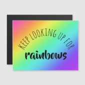 Behalten Suche nach Rainbows-Magnetkarte Magnetkarte (Vorne/Hinten)