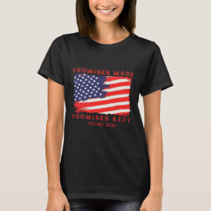 Behalten Versprechen für Trump 2024 T-Shirt