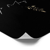 Behalten Vorwärts-Zitat-Poster Poster (Ecke)