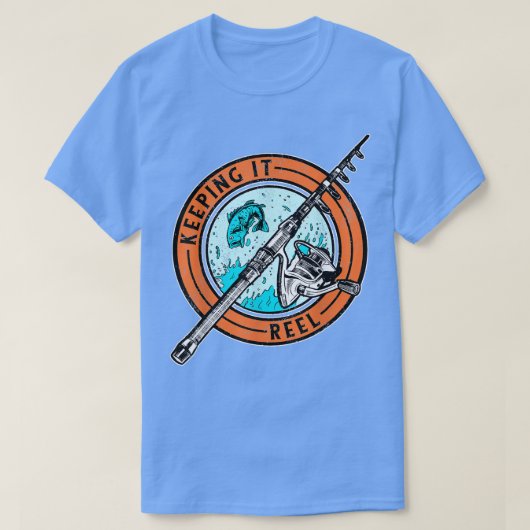 Behaltend Angelfischerei2185 T-Shirt (Design vorne)