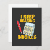 Behaltend Anhörungsrechnung Dankeskarte (Vorne/Hinten)