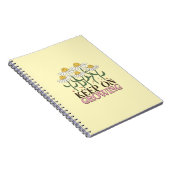 Behaltend auf wachsender positiver Quotes Retro-Bl Notizblock (Rechte Seite)