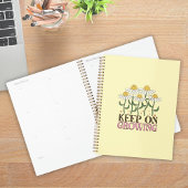 Behaltend auf wachsender positiver Quotes Retro-Bl Planer